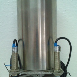 Propulsion pneumatique en acier inoxydable, monoactive (air-ressort)
