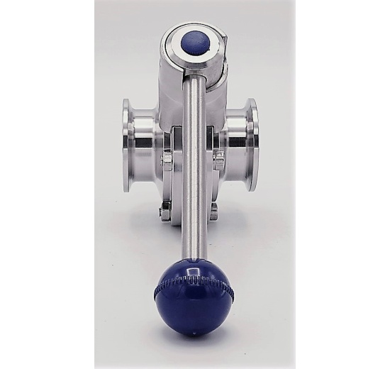 vanne papillon inox CLAMP type C-C
