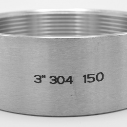 Manchon inox égal femelle court, type 334