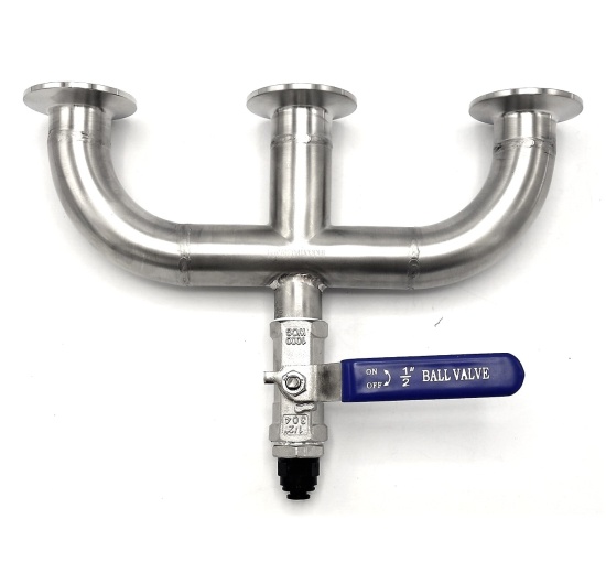 Vanne de spunding CLAMP Vanne de sécurité pour cuve de fermentation