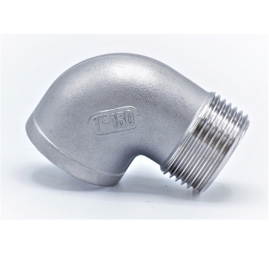 Coudé fileté inox mâle/femelle type 304_ 90° | 1"