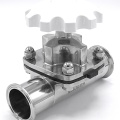 Vanne à membrane, manuelle, Clamp type C-C | DN50