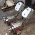 Pompe mobile centrifuge avec roue ouverte