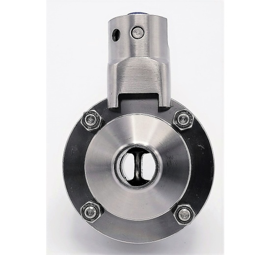 DN 20 vanne papillon soudée S-S inox