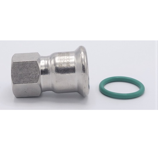 Adaptateur de pressage/filetage interne 22 mm_1/2"