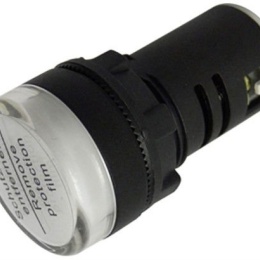 Lumières de LED, AC 220V - 22 mm - blanc