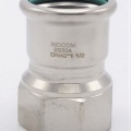 Adaptateur de pressage/filetage interne 42 mm_1 1/2", inox