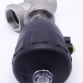 Vanne pneumatique avec le siège incliné-45°| G-filetage 2" Joint PPS