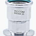 Adaptateur de pressage / CLAMP DIN 32676, inox