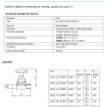 Vanne à membrane, type de soudage S-S, Silicone