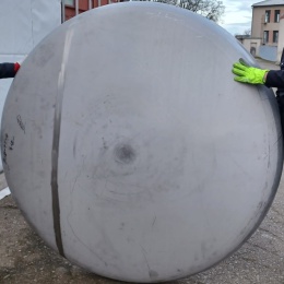 Fond de cuve bombé, 1800*4.5 mm