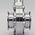 inoxydable vanne papillon CLAMP C-C