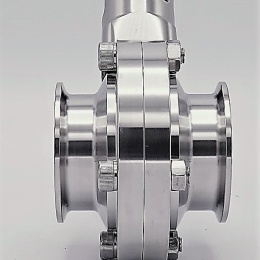 inoxydable vanne papillon CLAMP C-C