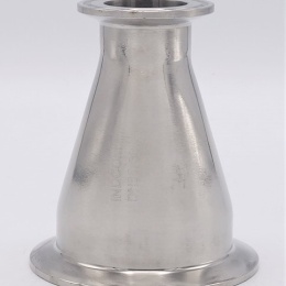 inox connection clamp, réduction excentrique