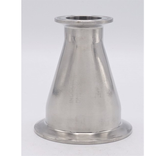 inox connection clamp, réduction excentrique