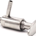 Vanne d'échantillonnage en inox, Clamp type | 1/4"