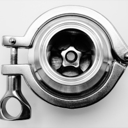 Nerezová zpětná klapka, clamp typ C-C DN40 (K50.5)