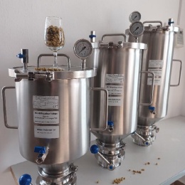 Hopsdrop - le réservoir pour l'houblonnage à froid 10L