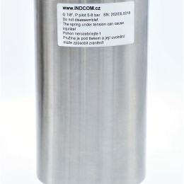 Actionneur pneumatique, acier inoxydable, simple effet (ressort pneumatique) DN80-100