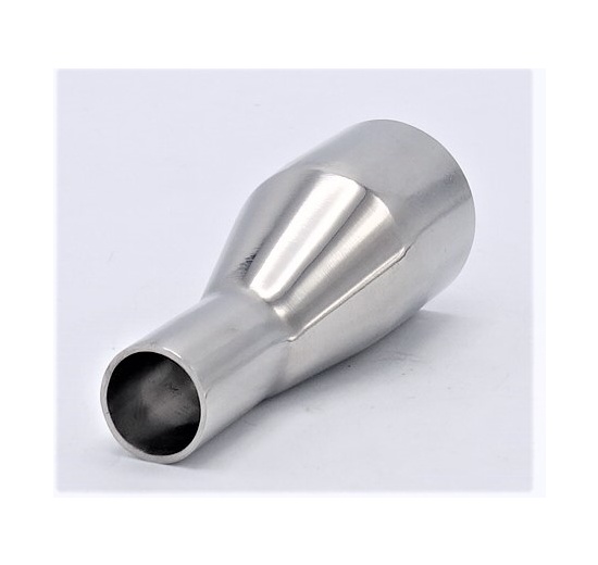 Réductions excentriques, inox, à souder, longues DN40/20