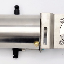 Vannes papillon de soudage type S-S, l´actionneur pneumatiques DN32