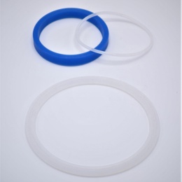 Couvercle de remplacement pour filtre d'angle tubulaire DN50, silicone (VMQ)