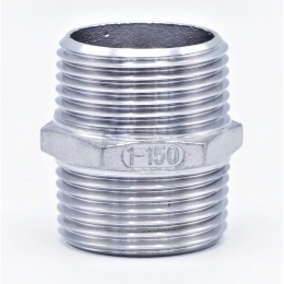 Mamelon double avec hexagone type 340 1"