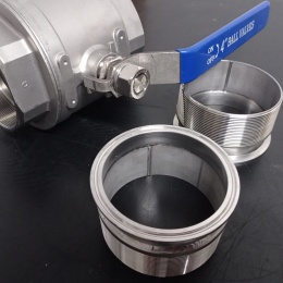 CLAMP hrdlo DN100_ navaření niplu 4"