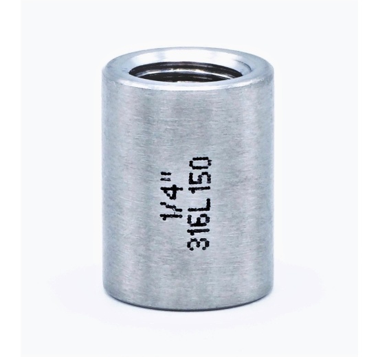 Manchon inox égal femelle type 333 1/4"