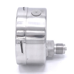 Manomètres avec raccordement arrière (axial), cadran 100 mm