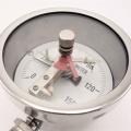 Thermomètre bimétallique en acier inoxydable avec contacts électriques