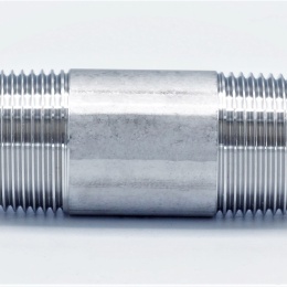 Mamelon tube mâle, inox type 310