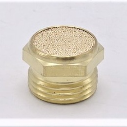 Tlumič hluku 1/8” bronz