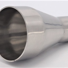 Réductions concentriques, à souder S-S, longues DN 65/40 inox