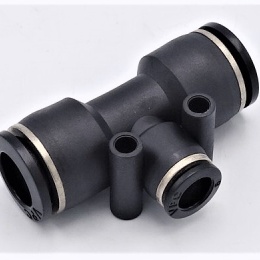 Manchon en T réduit DN 12-8mm, éléments pneumatiques, raccords enfichables en plastique