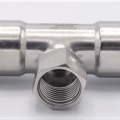 Pièce en T, pressée, F/F(filetage intérieur)/F 28_1/2"_28