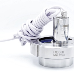 Průhledítko maticové s LED osvětlením, navařovací, DN80