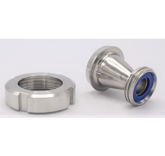 Réducteurs concentriques Union 11851, DIN DN40/25, inox