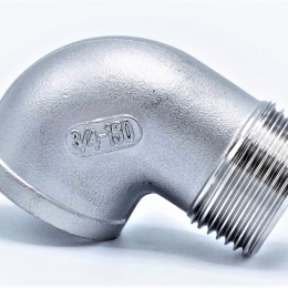 Coude de filetage M/F type 304 3/4"