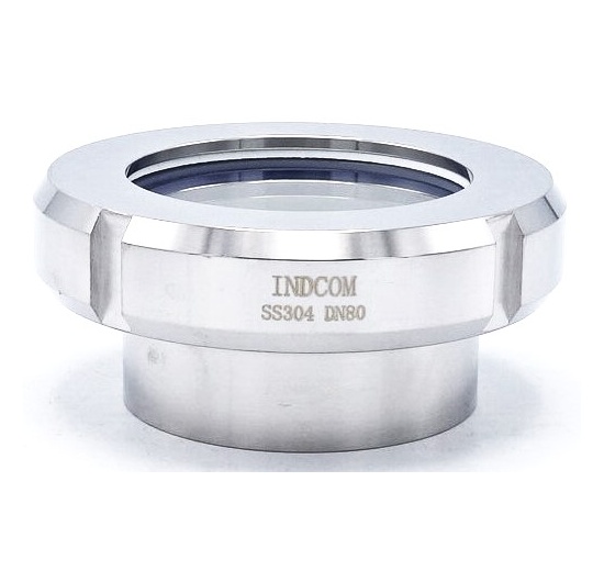 Indicateur de circulation en inox, raccordement à souder, (pour cuves)