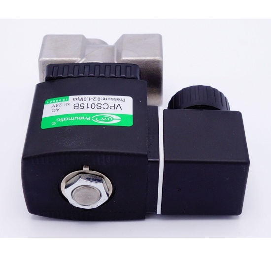 Vannes électromagnétiques 2/2, G 1/2", AC 24V, NC