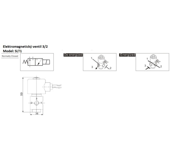Vannes électromagnetiques 3/2