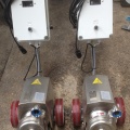 Pompe mobile centrifuge avec roue ouverte