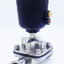Vanne pneumatique, membrane, Clamp type C-C DN50 (K64)