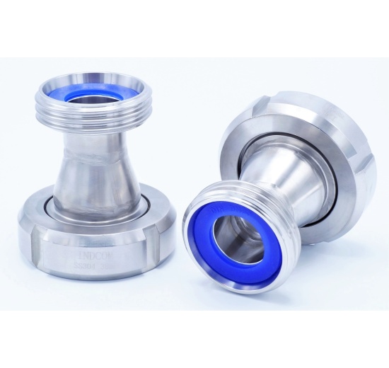Réduction centrique K/M - G SMS 38/DIN 25, inox