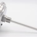 Celonerezový bimetalový teploměr s ponorným dříkem, závitový (1/2”), 0-150℃, 150 mm