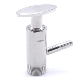 Vanne d'échantillonnage en inox, Clamp type | 3/4"