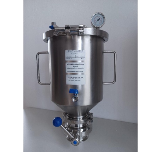 Hopsdrop - le réservoir pour l'houblonnage à froid 10L