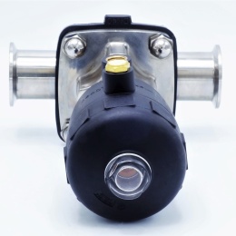 Vanne pneumatique, membrane, Clamp type C-C | DN40 (K50.5)