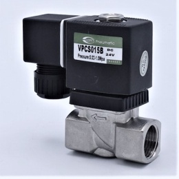 Vannes électromagnétiques  2/2, G 1/2", DC 24V, NC